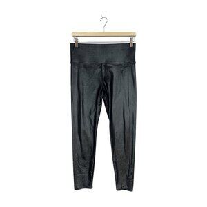 Carbon38 Black Takara Shine Leggings Size L Large 7/8